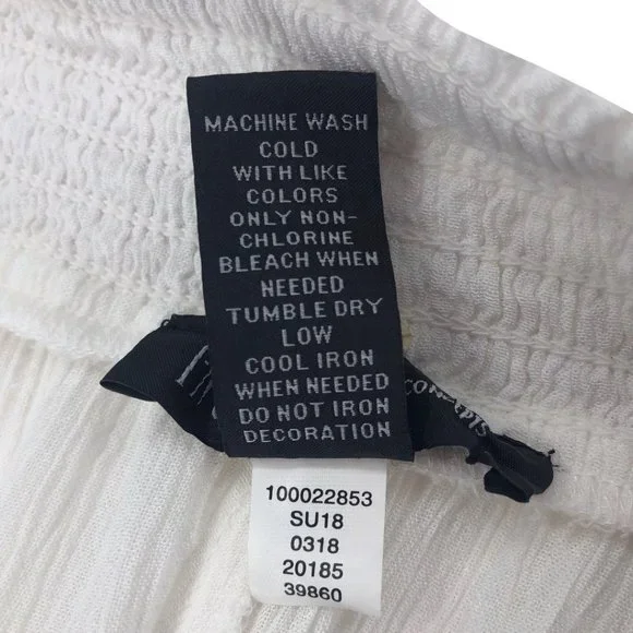 INC Off the Shoulder Embroidered Blouse Size XL - Picture 10 of 13